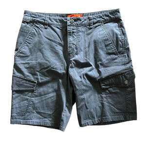 Merrell Shorts Mens 30 Pocket Lightweight Outdoors Cargo Gray